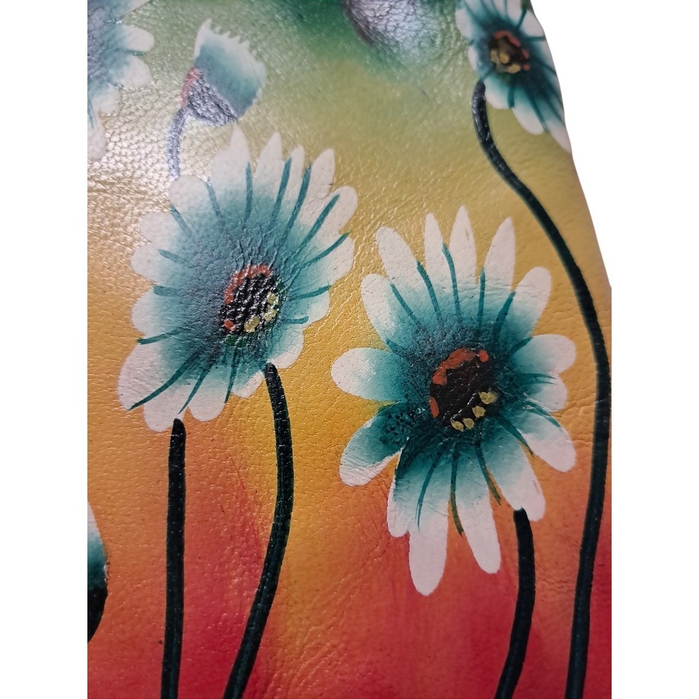 Handpainted Genuine Leather Small‎ Shoulder Bag Unbranded - Picture 4 of 7